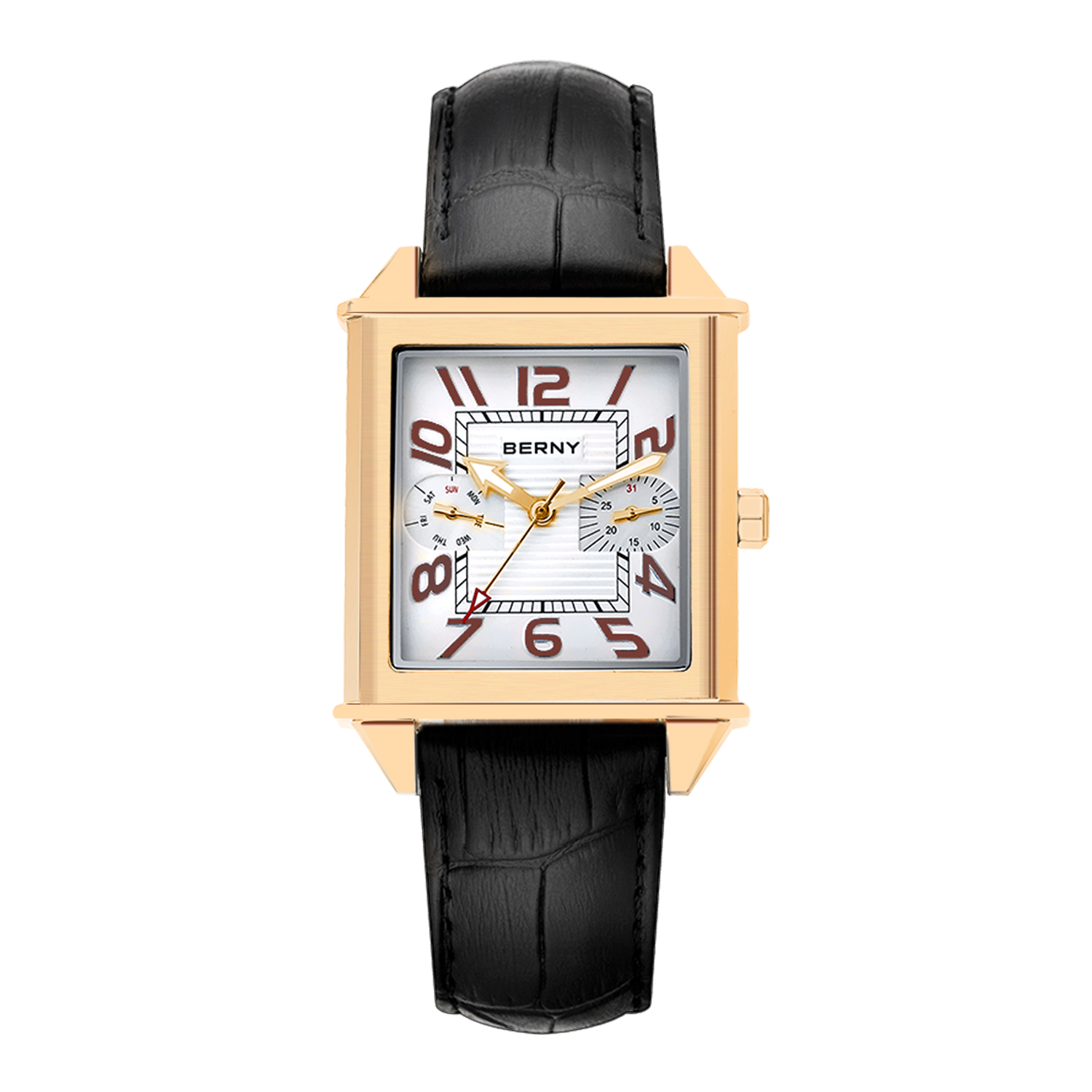 Vintage Watch Collecting - BERNY 6P25 Quartz Watch for Men