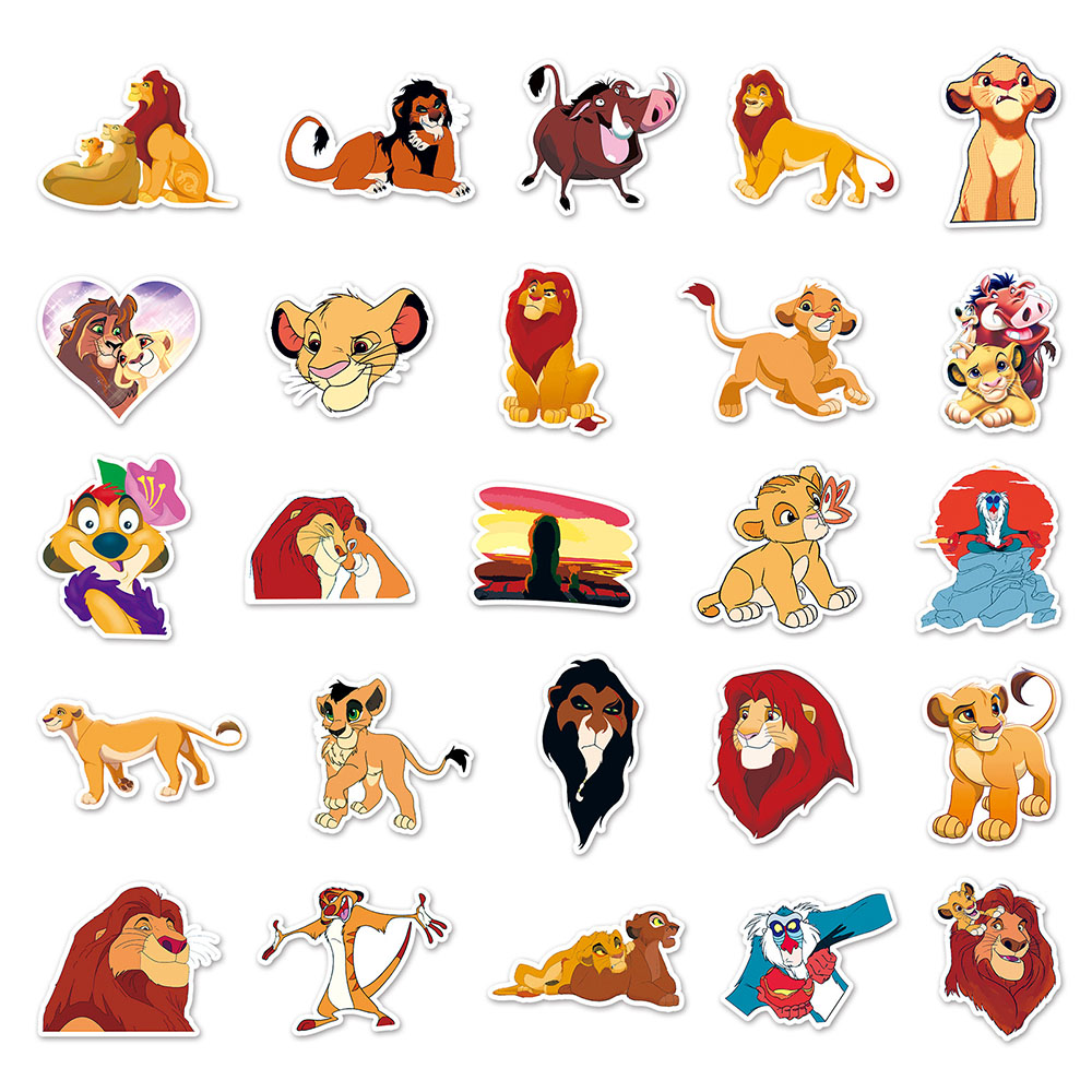 50pcs Movie The Lion King Stic - Vintage Collectible Model Cars 评论和价格