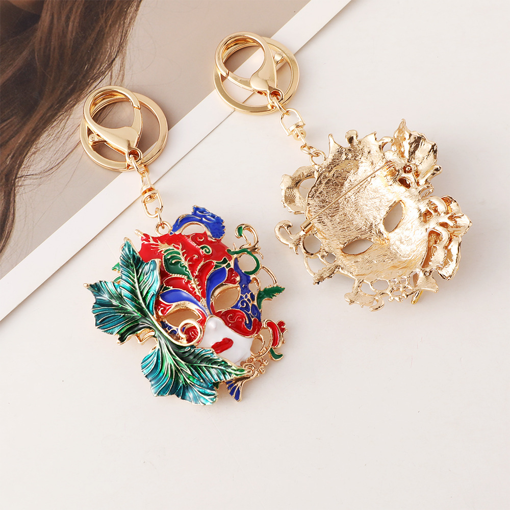Venetian Carnival Gold Mask Ke - Vintage Collectible Accessories 评论和价格