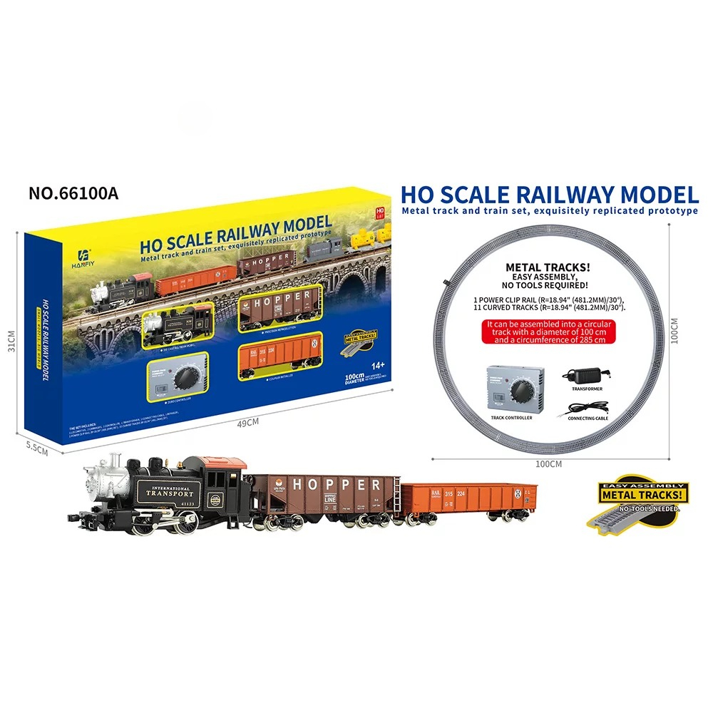 HO Scale Metal Rail Train Mode - Vintage Toys Collection 评论和价格