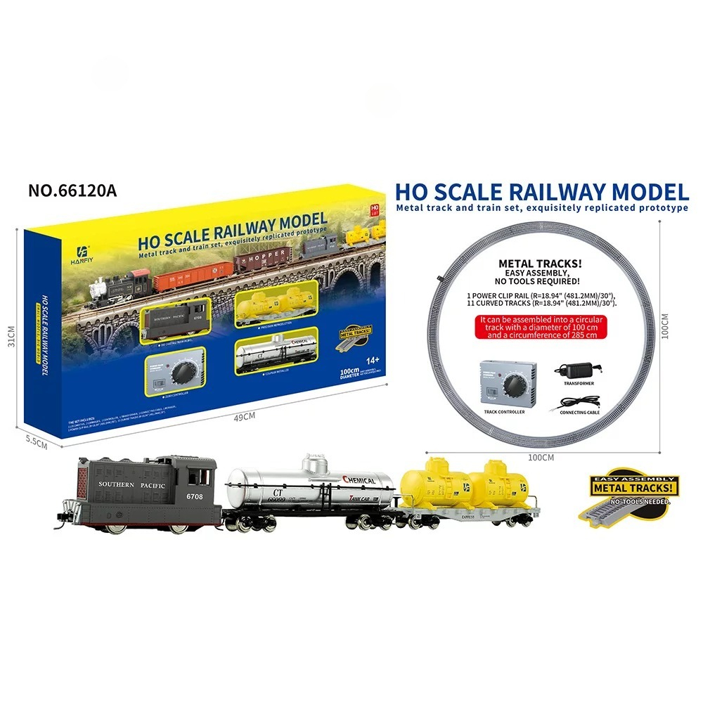 HO Scale Metal Rail Train Mode - Vintage Toys Collection 评论和价格