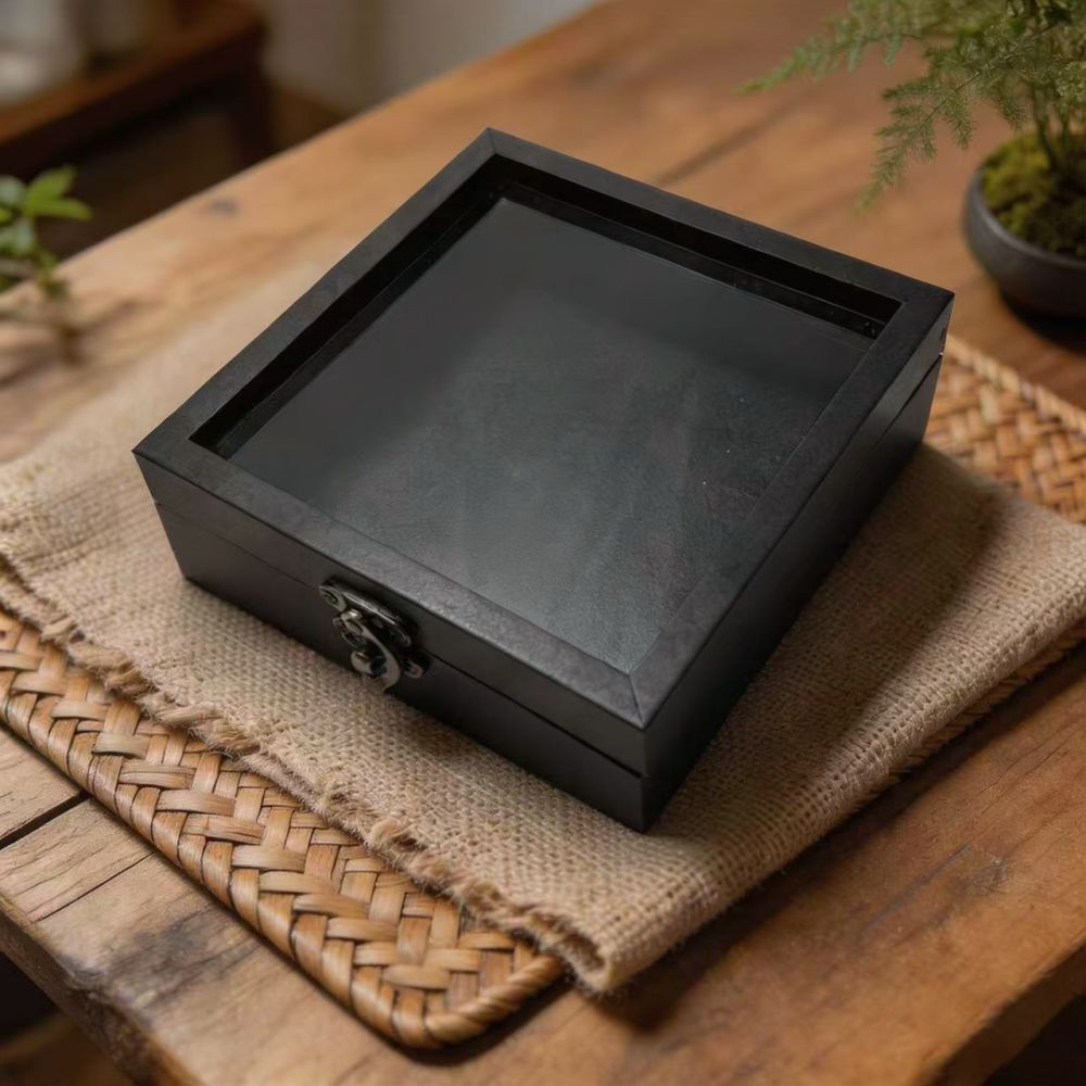 Vintage Wood Case Desktop Orga - Vintage Collectible Glass 评论和价格
