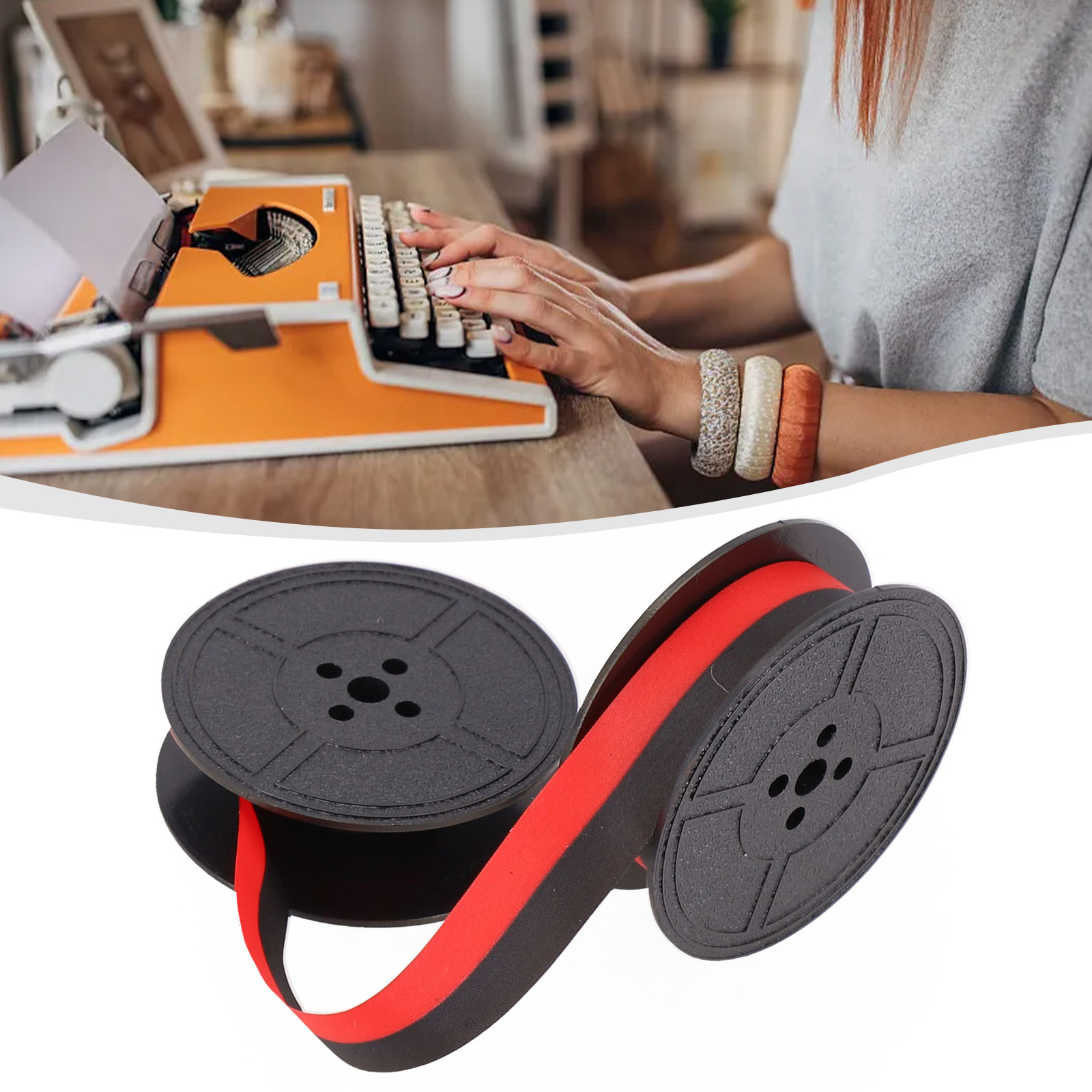1 Set Typewriter Ink Ribbon Po - Typewriter Ribbon Roll 评论和价格