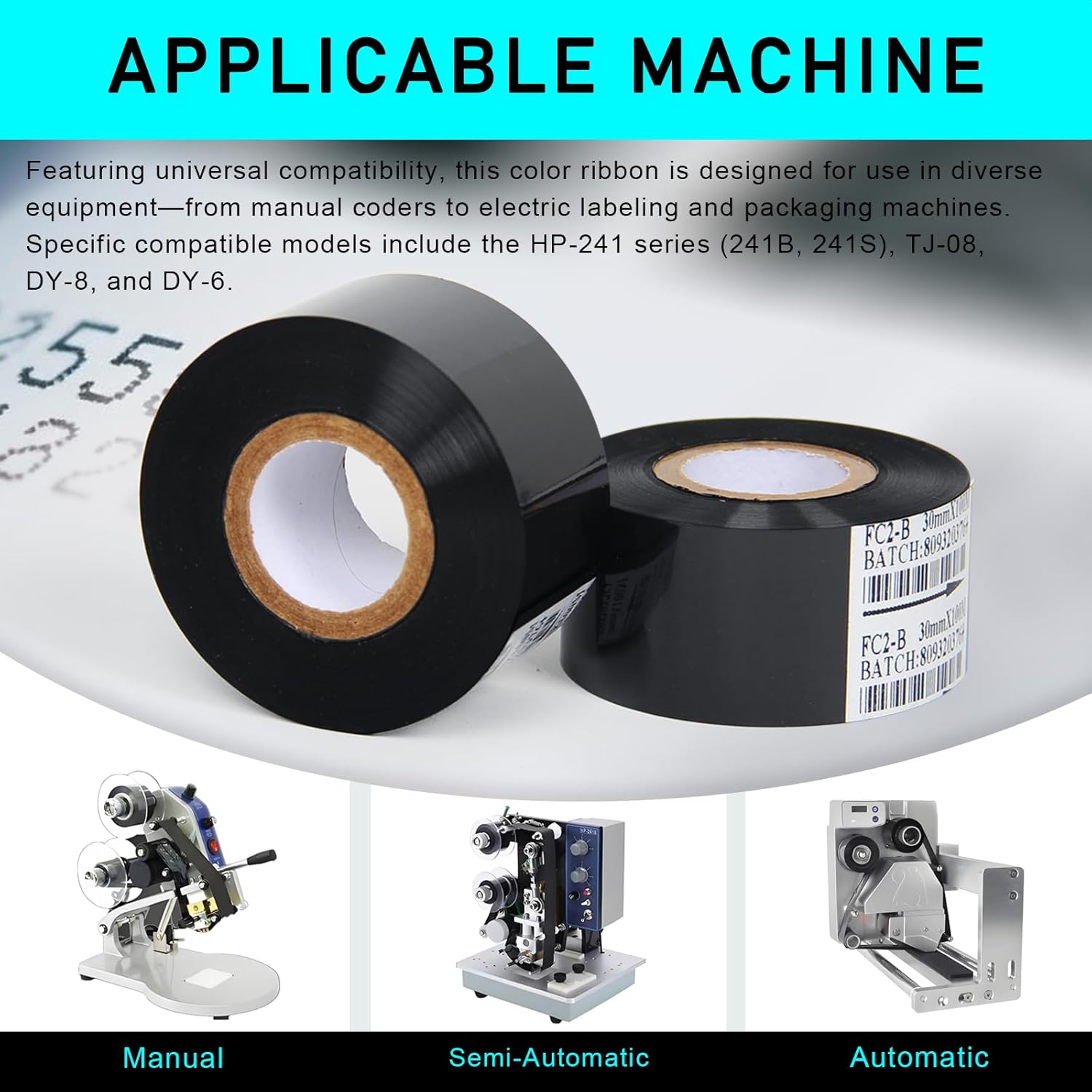 Thermal Ribbon Of Ribbon Print - Typewriter Ribbon Roll 评论和价格