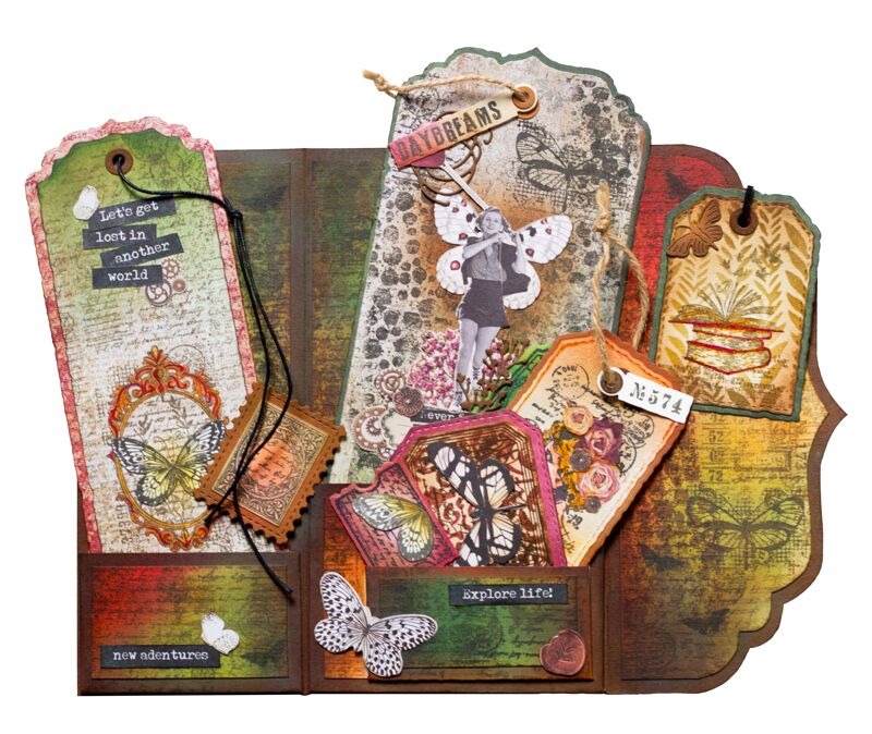 Tag Envelope Grunge Collection - Vintage Collectible Furniture 评论和价格