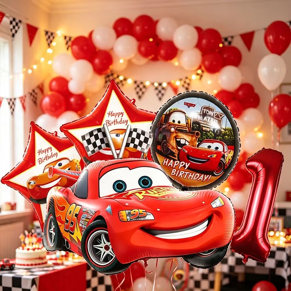 Cartoon Lightning Car Theme Fo - Vintage Collectible Model Cars 评论和价格