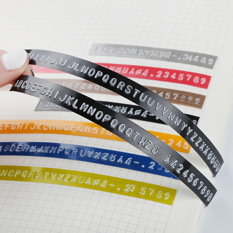 10Rolls 3D Embossing Tape Refi - Typewriter Ribbon Roll 评论和价格