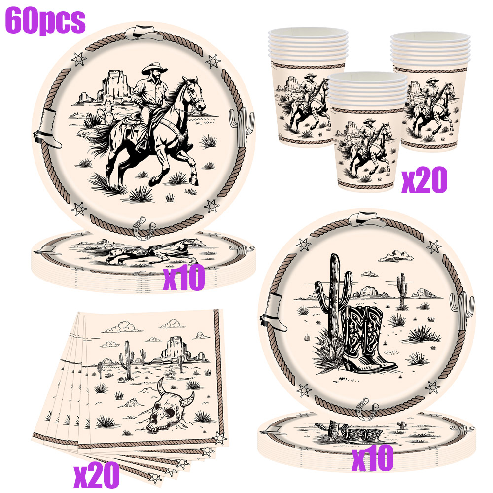 Vintage Western Cowboy Party T - Vintage Toys Collection 评论和价格