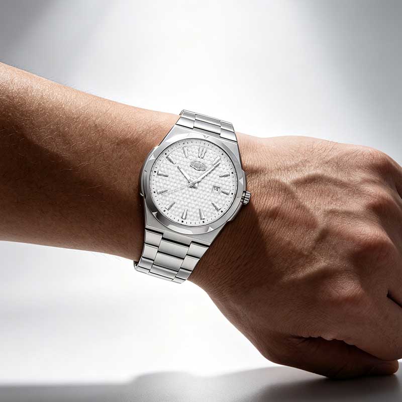 HEROFORCE Silver White Men Wri - Vintage Watch Collecting 评论和价格